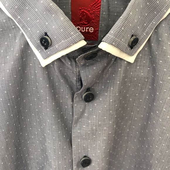 Men’s Fitted Alfred Sung Pure Shirt - Picture 3 of 5